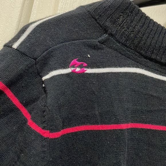 Billabong striped cardigan (sz l) - Picture 10 of 11